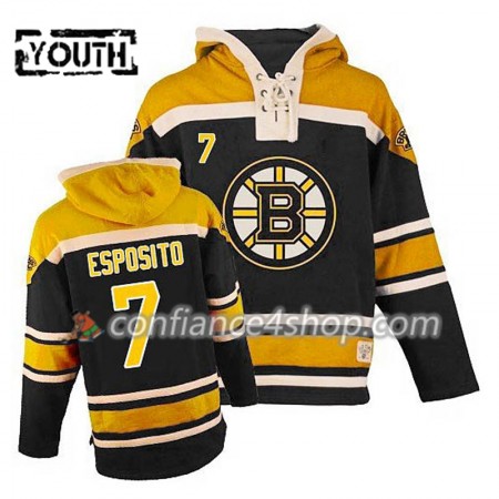 Adidas Maillot de Hockey Boston Bruins Phil Esposito 7 Musta Sawyer Chandails à capuchon - Enfant